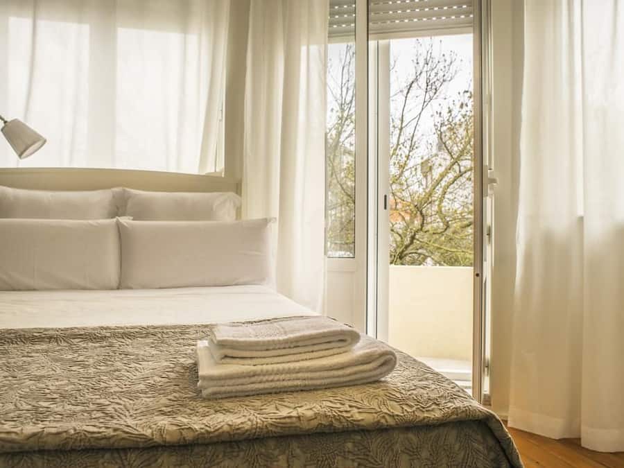 Blackout curtains, iron/ironing board, free WiFi, bed sheets