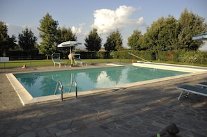 Seasonal outdoor pool