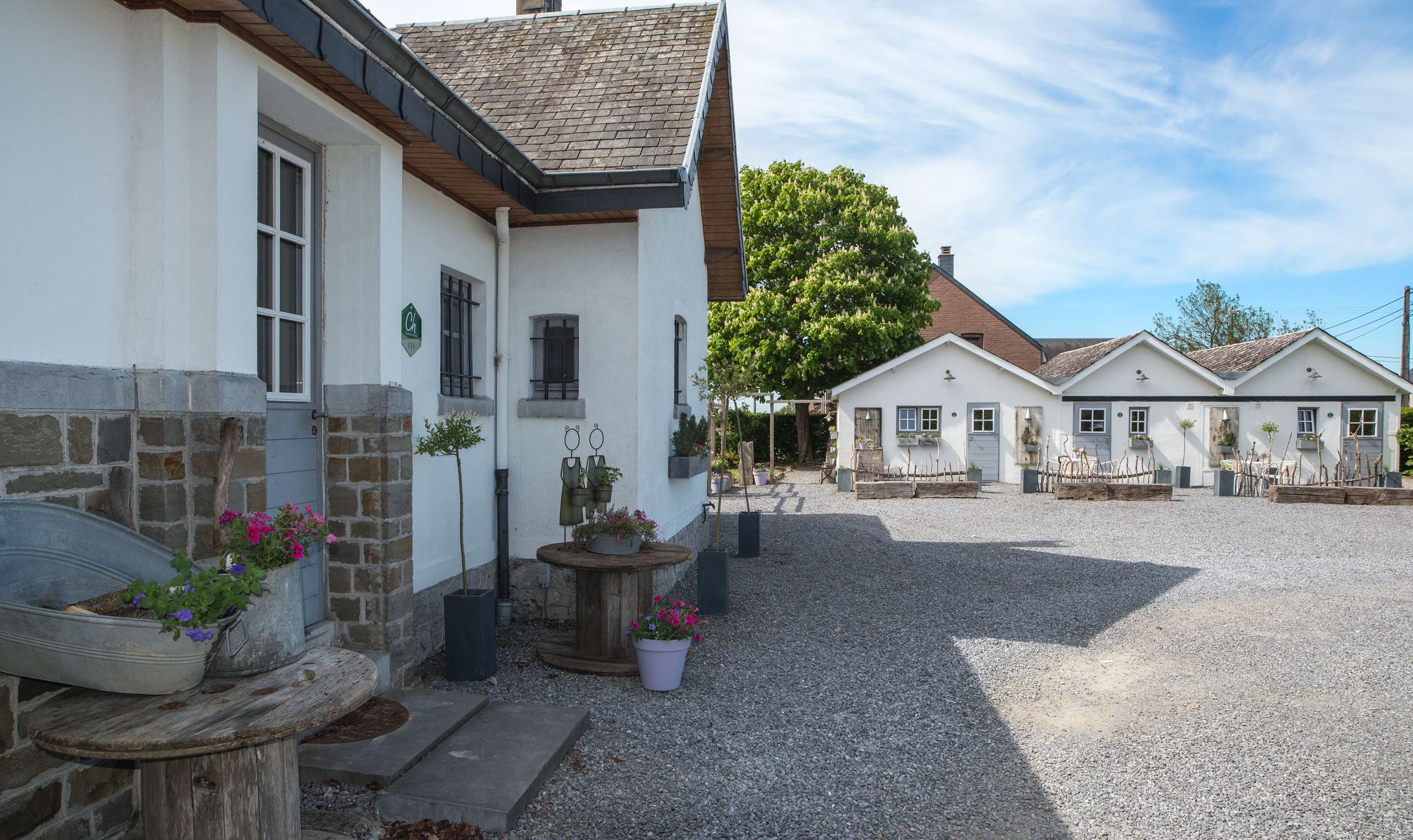 Fachada de la propiedad