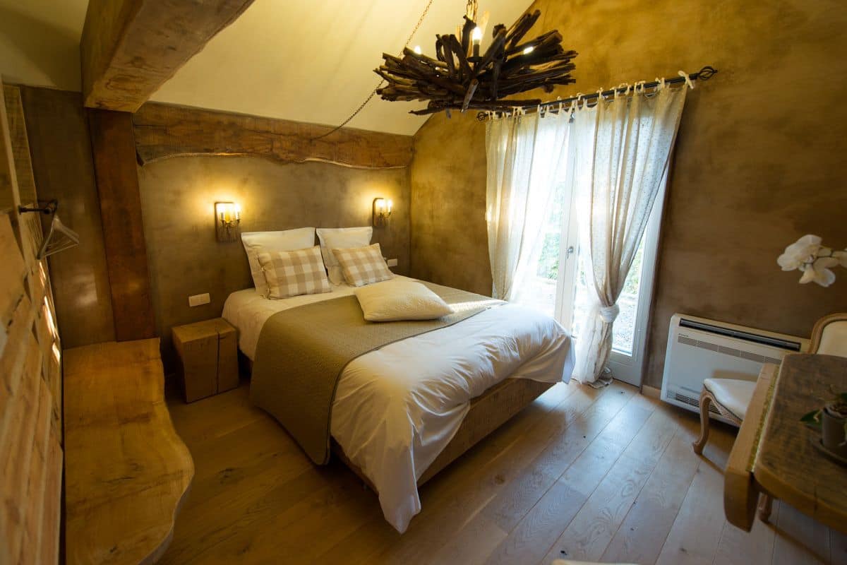 Habitación doble (Bois) | Cortinas opacas, tabla de planchar con plancha, wifi gratis