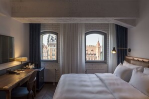 Literie hypoallergénique, coffres-forts dans les chambres