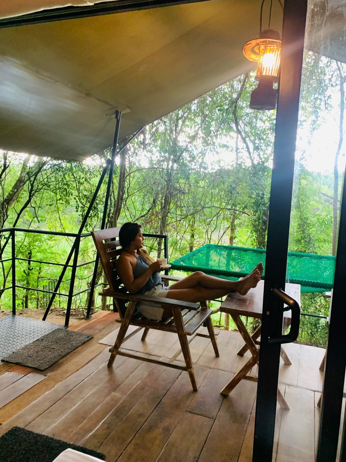 Luxury Tent | Soundproofing, iron/ironing board, bed sheets
