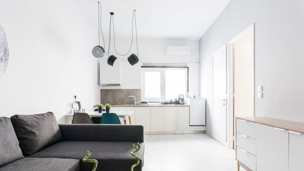 Apartment | Living area | Flat-screen TV - Aglavros (Athens)