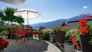 Apartment, 2 Bedrooms (Fuchsbau, incl. 65 EUR Cleaning Fee) | Terrace/patio