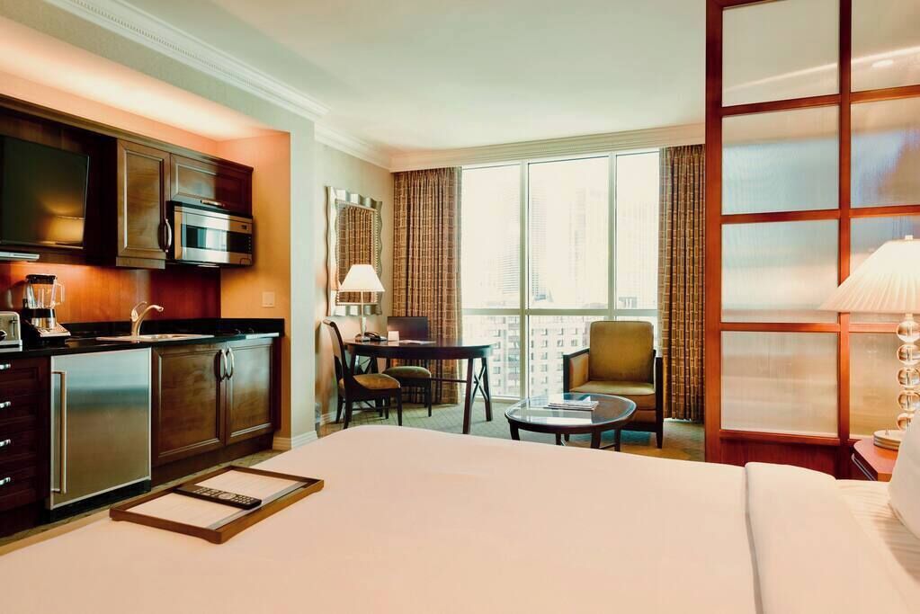 1 chambre, coffres-forts dans les chambres, bureau, rideaux occultants
