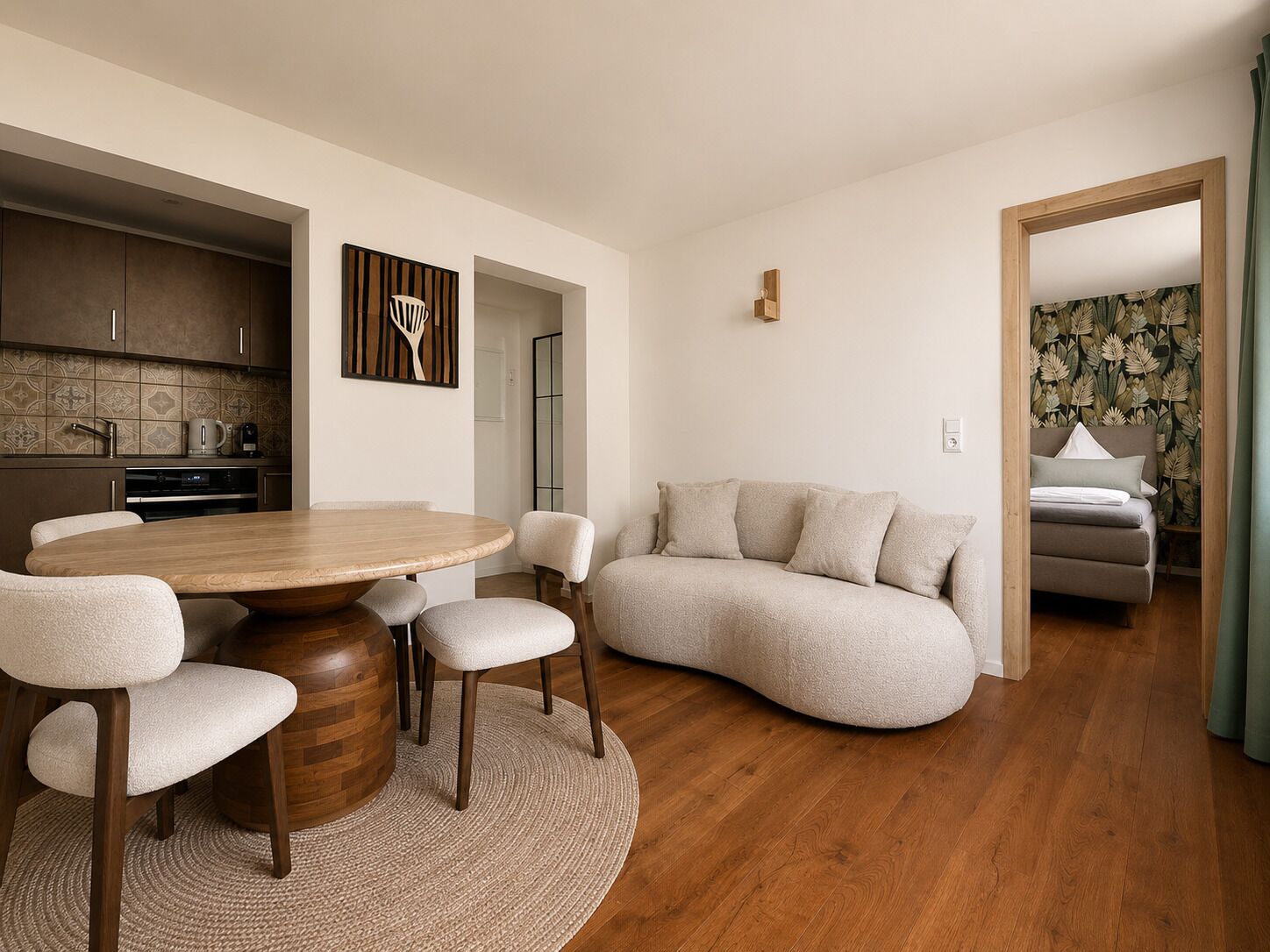 Suite, 2 habitaciones, 2 baños, vistas al río | Ropa de cama hipoalergénica y decoración individual