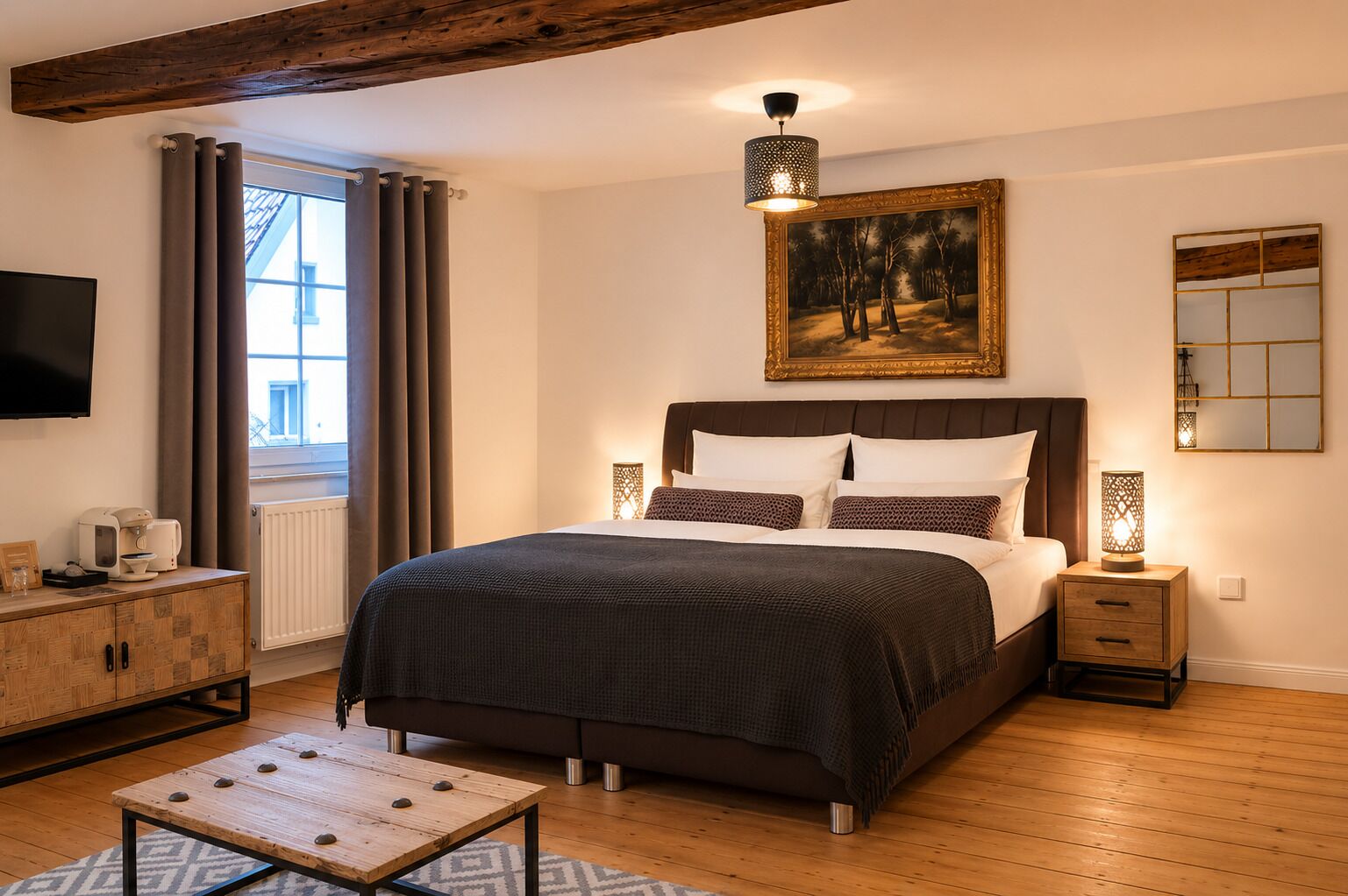 Comfort Double Room | Hypo-allergenic bedding, individually decorated, individually furnished