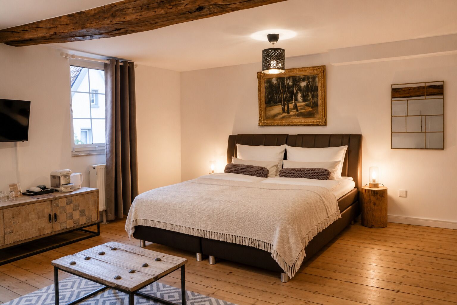 Habitación Confort doble | Ropa de cama hipoalergénica y decoración individual
