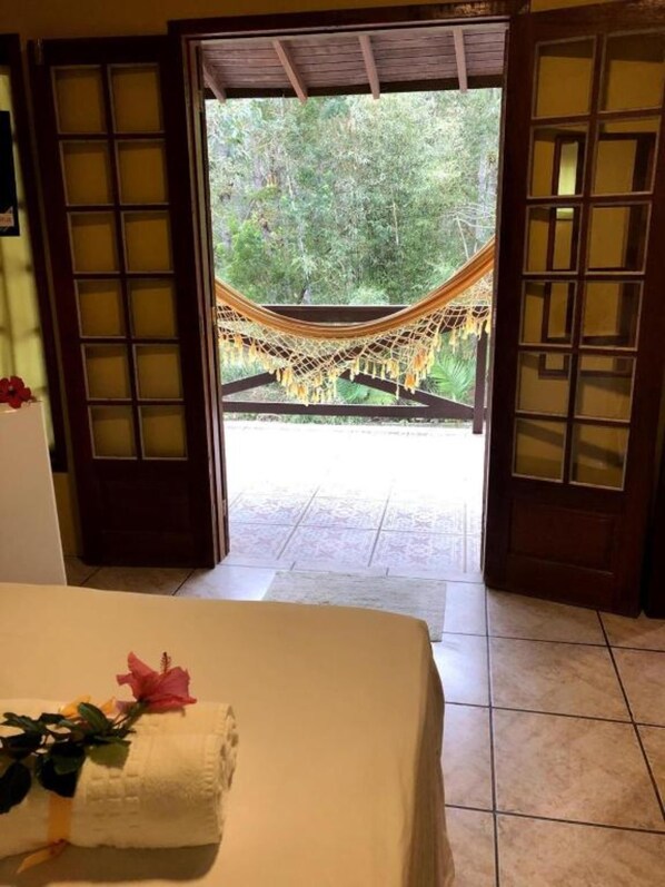 Deluxe Apartment (Ar Condicionado) | Free WiFi, bed sheets - Pousada Beira Mar (Garopaba)