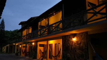 Front of property – evening/night