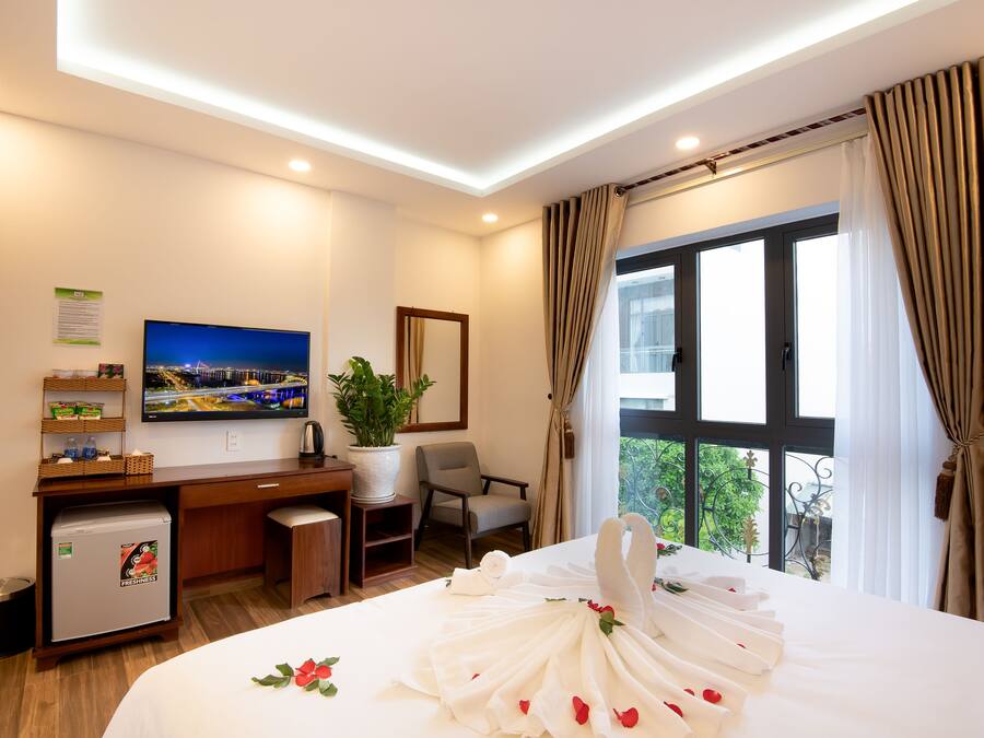 Habitación Deluxe doble | Vistas a la ciudad