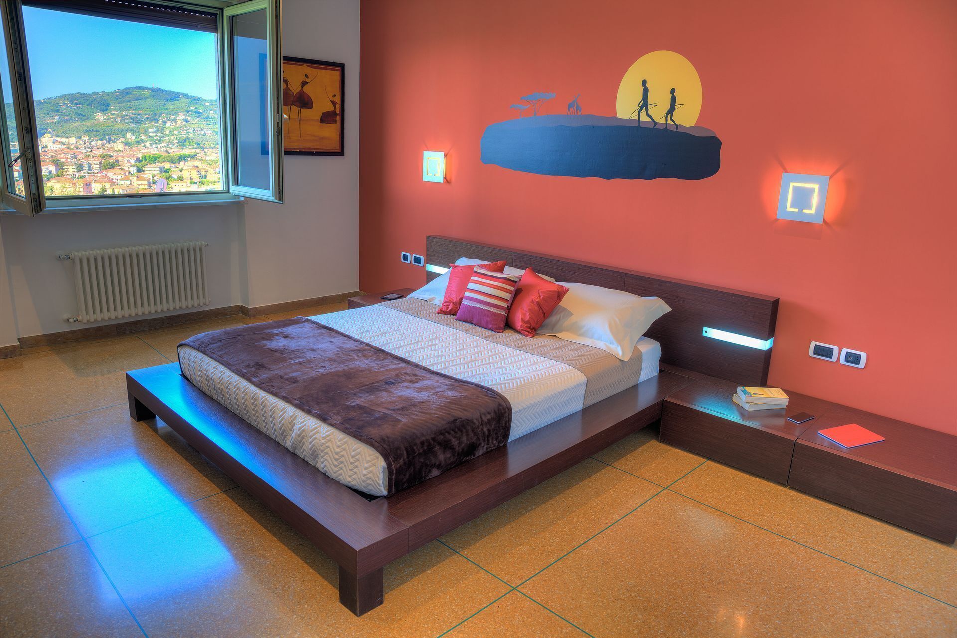 5 chambres, fer et planche à repasser, lit parapluie, Wi-Fi gratuit