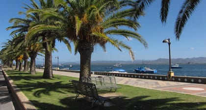 Kaunis yhden makuuhuoneen huoneisto lähellä merta