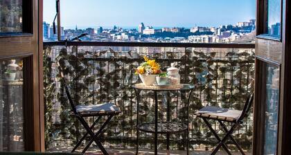 Panoramic flat with Parking and WIFI - 15' from the centre COD CITRA 0100