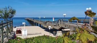 Sonniges Apartment,  strandnah <100m, mit Südbalkon, Aufzug, TG  und WLAN