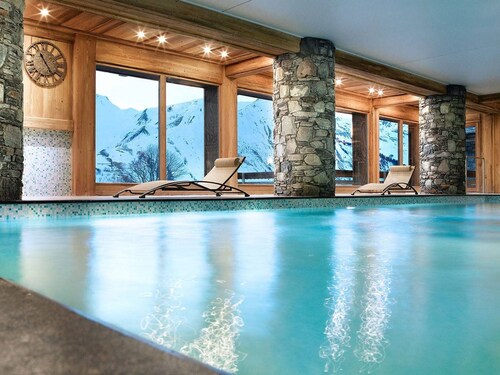 Duplex 10 pers. avec Piscine, Spa et Pied des Pistes à Saint Martin de Belleville