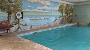 Indoor pool, outdoor pool