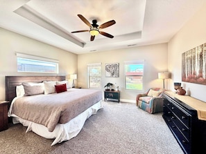 3 soverom, strykejern/-brett, reiseseng for barn og wi-fi