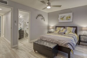 2 dormitorios, tabla de planchar con plancha, wifi gratis y ropa de cama