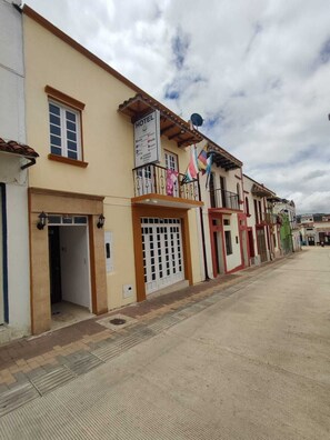 Fassade der Unterkunft