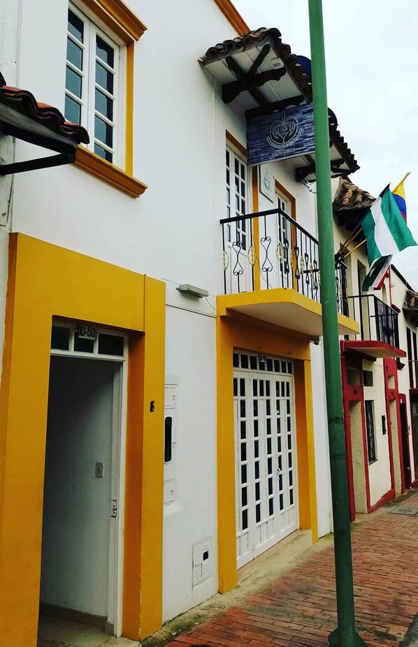 Fassade der Unterkunft