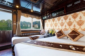 Minibar, in-room safe, desk, blackout curtains