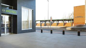 Entrada al alojamiento