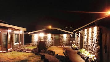 Traditional House (Main Building) | Front of property - evening/night