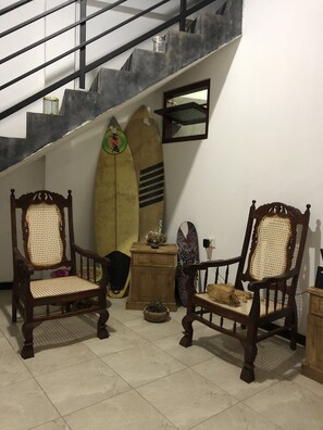 Interior entrance