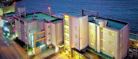 Beach nearby, white sand