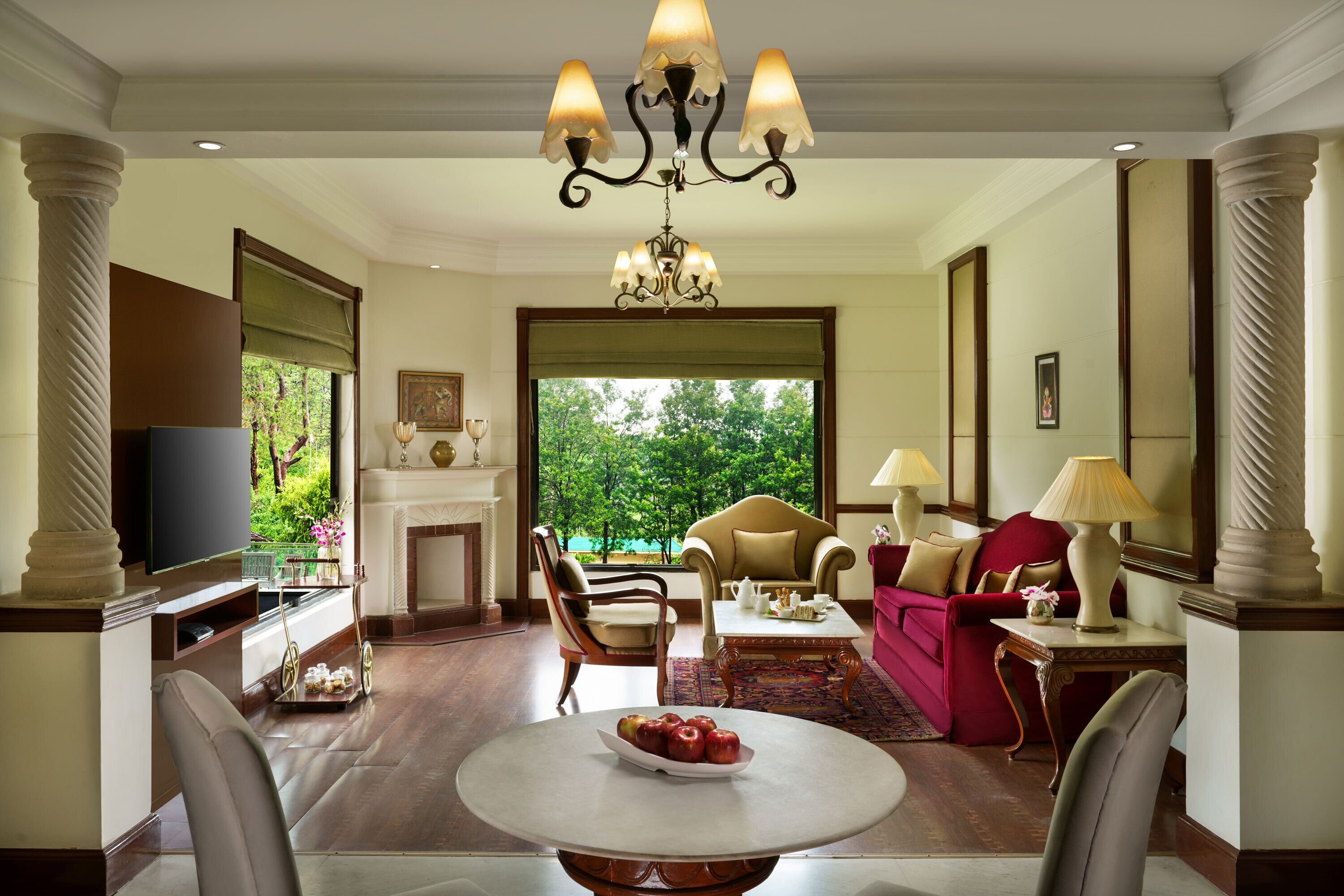 Suite (Vivanta) | Living area | 32-inch LED TV with satellite channels, TV