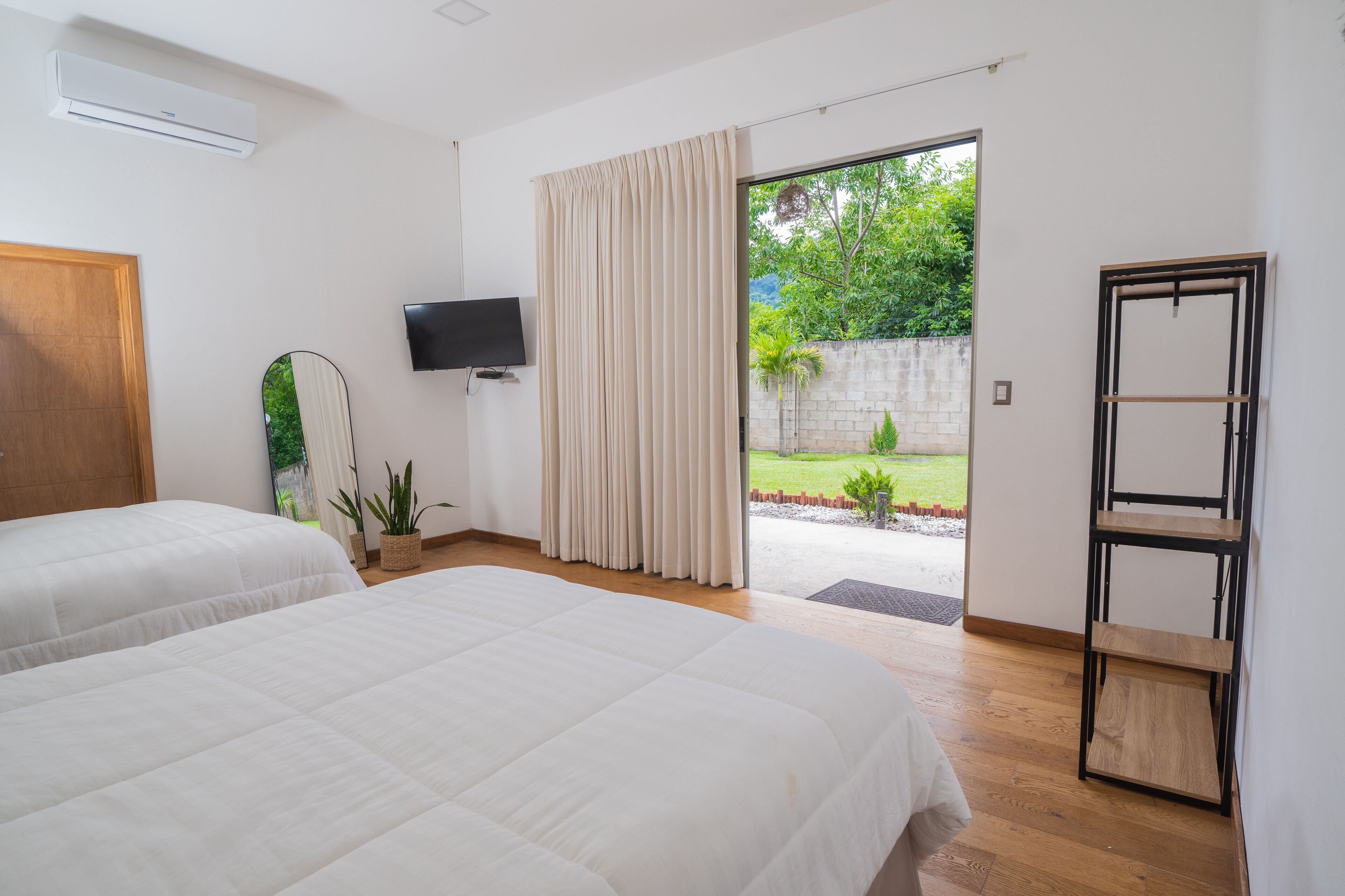 double room with garden view | 1 bedroom, frette italian sheets, premium bedding, pillow-top beds