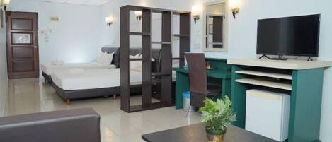 Skrivbord och gratis wi-fi