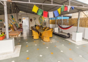 Terrace/patio - Jugaad Hostels (New Delhi)