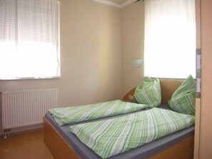 2 soveværelser, internetforbindelse