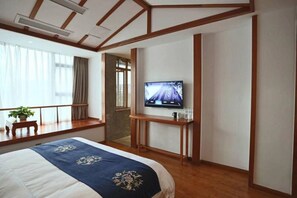 Elite Double Room | Blackout curtains, free WiFi - City Cottage Hotel Yipintianxia Branch (Chengdu)