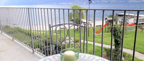 Apartment, 1 Schlafzimmer | Blick vom Balkon