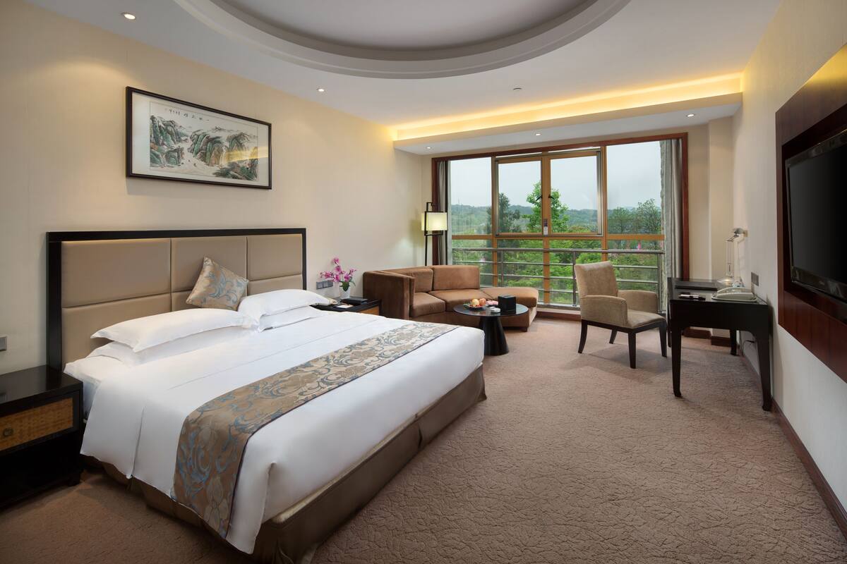 Design-Doppelzimmer, Bergblick