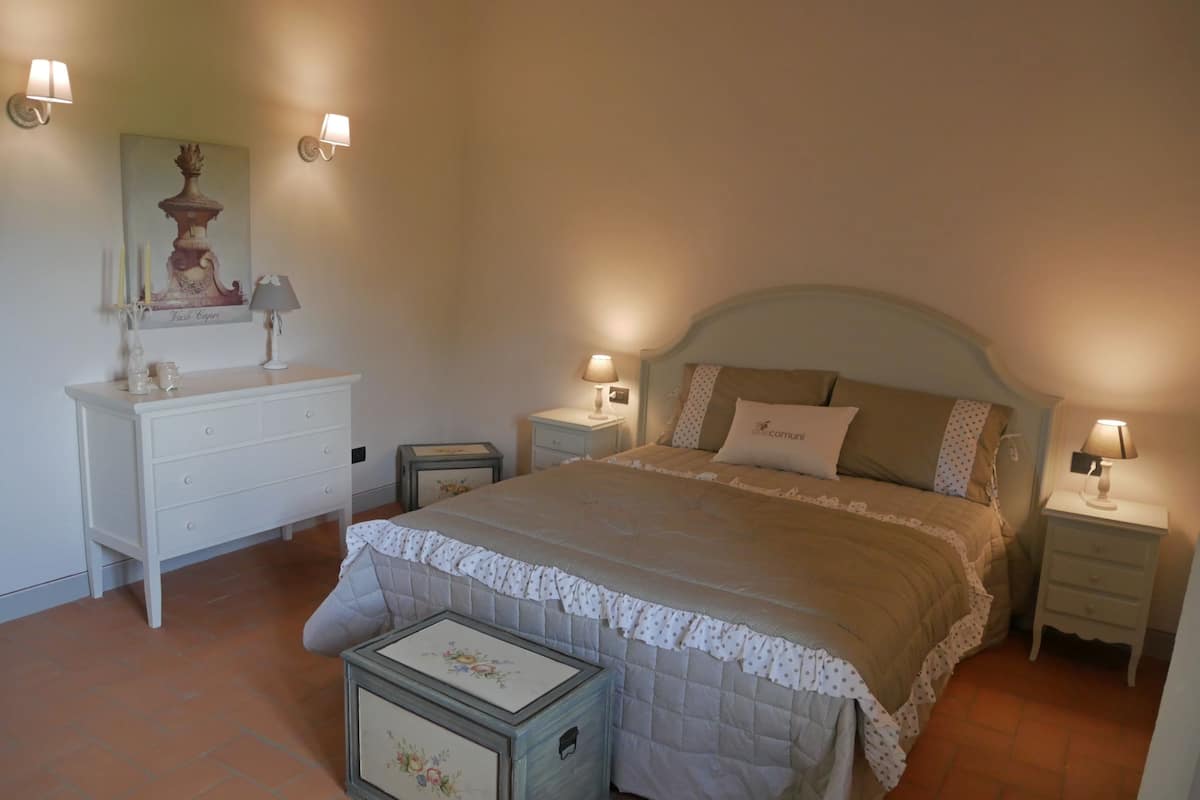 Appartamento Comfort, 2 camere da letto, vista piscina (Acacia) | Vista dalla camera