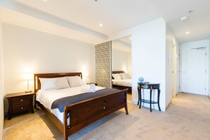 Appartement, 1 chambre | 1 chambre, fer et planche à repasser, accès au Wi-Fi (inclus)