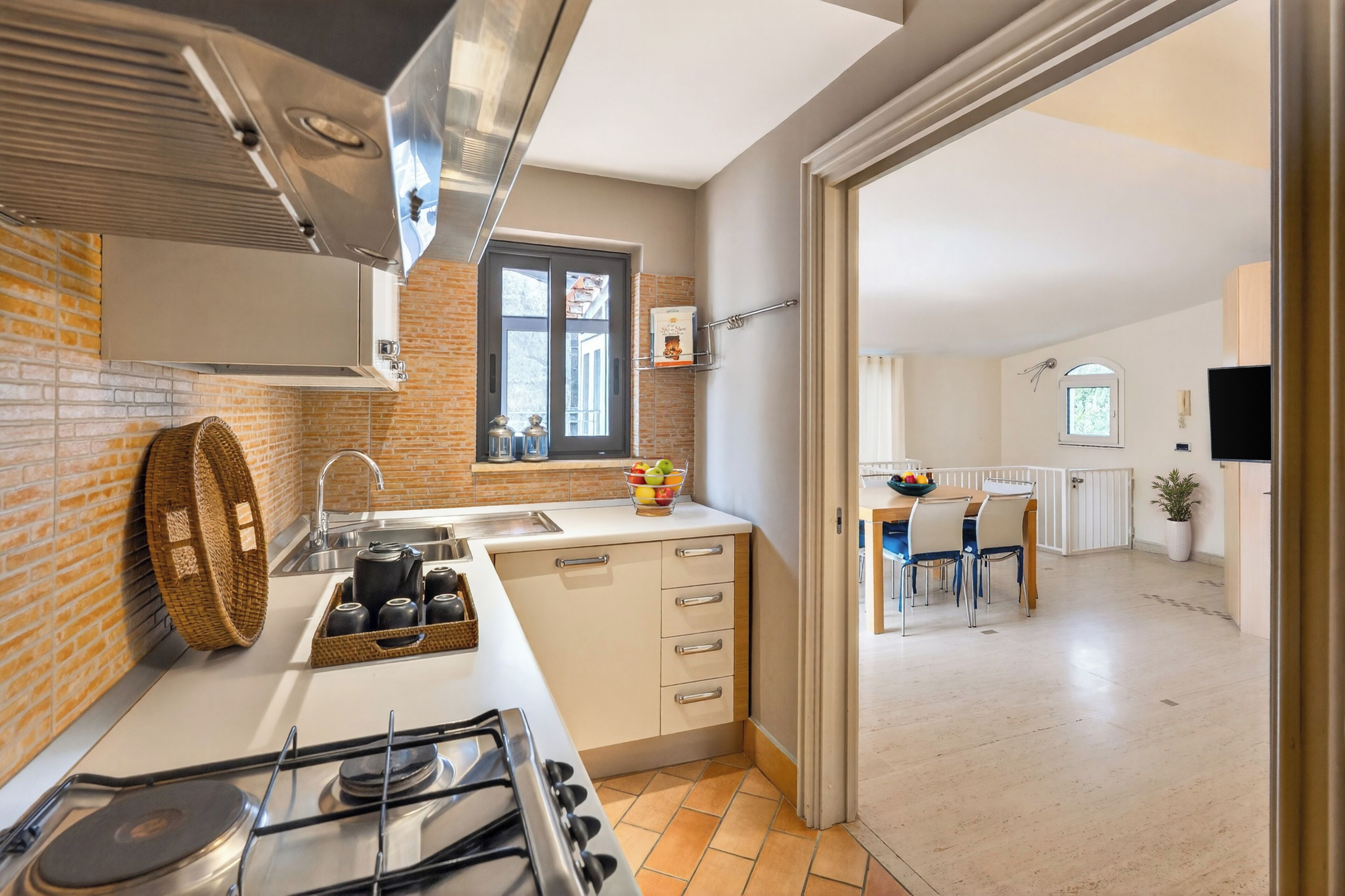 Apartment, 2 Bedrooms | Private kitchen | Full-sized fridge, microwave, oven, stovetop