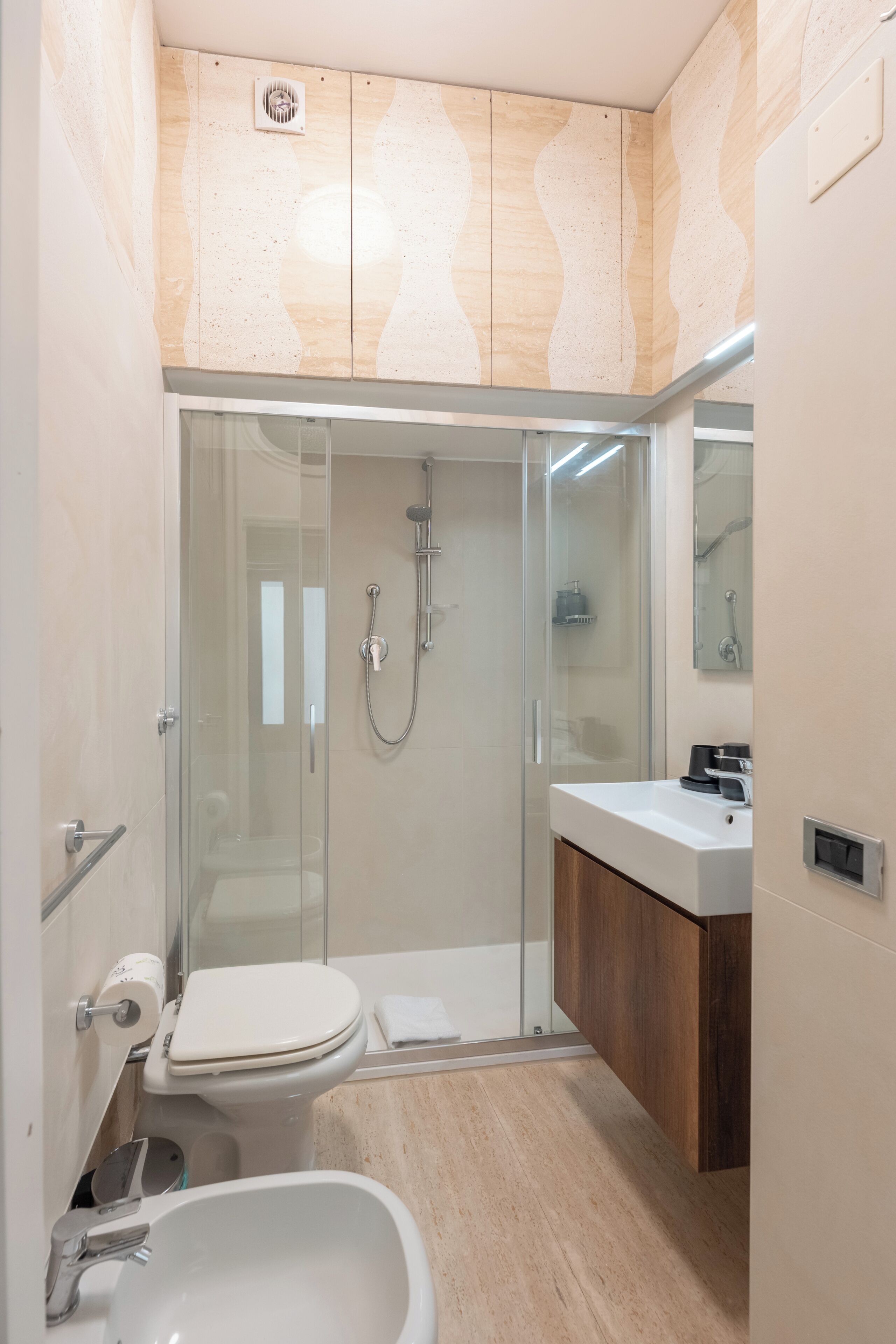 Apartment, 2 Bedrooms | Bathroom | Separate bathtub and shower, deep-soaking bathtub, rainfall showerhead