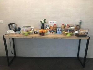 Petit déjeuner buffet compris tous les jours