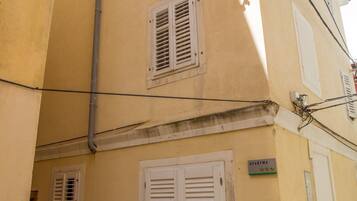 Voorkant van accommodatie