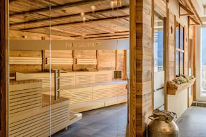Parihoitohuone(ita), sauna, poreallas, höyrysauna, turkkilainen sauna