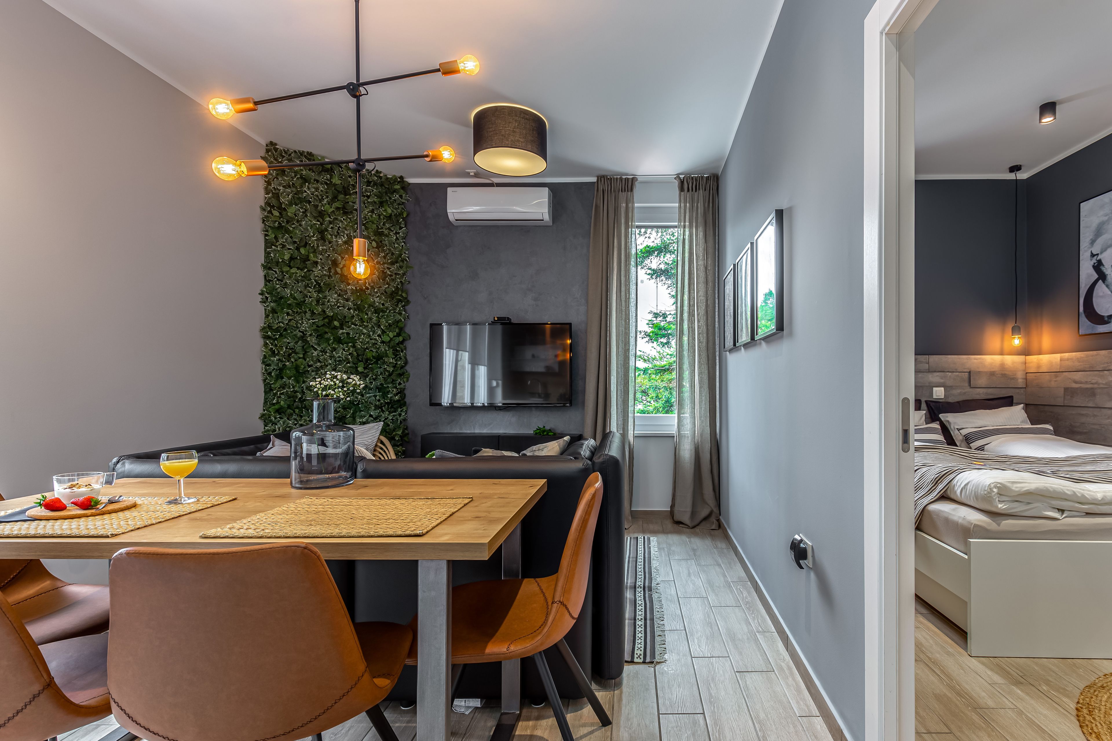 Apartment, 1 Bedroom | Living area