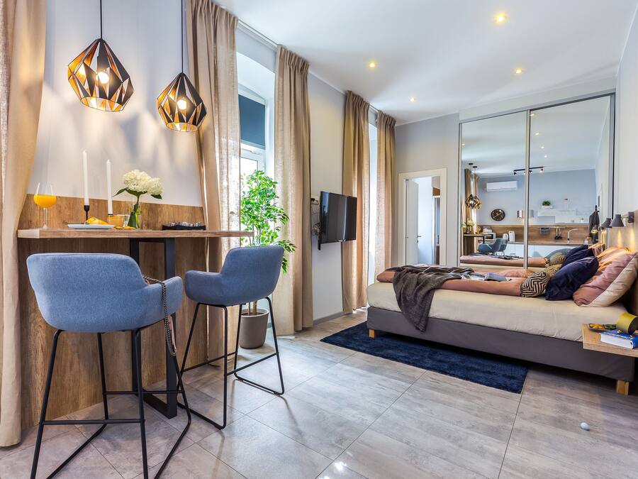Apartamento luxo | Roupas de cama antialérgicas
