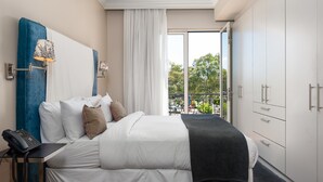 Luxe appartement, 2 slaapkamers, uitzicht op de stad