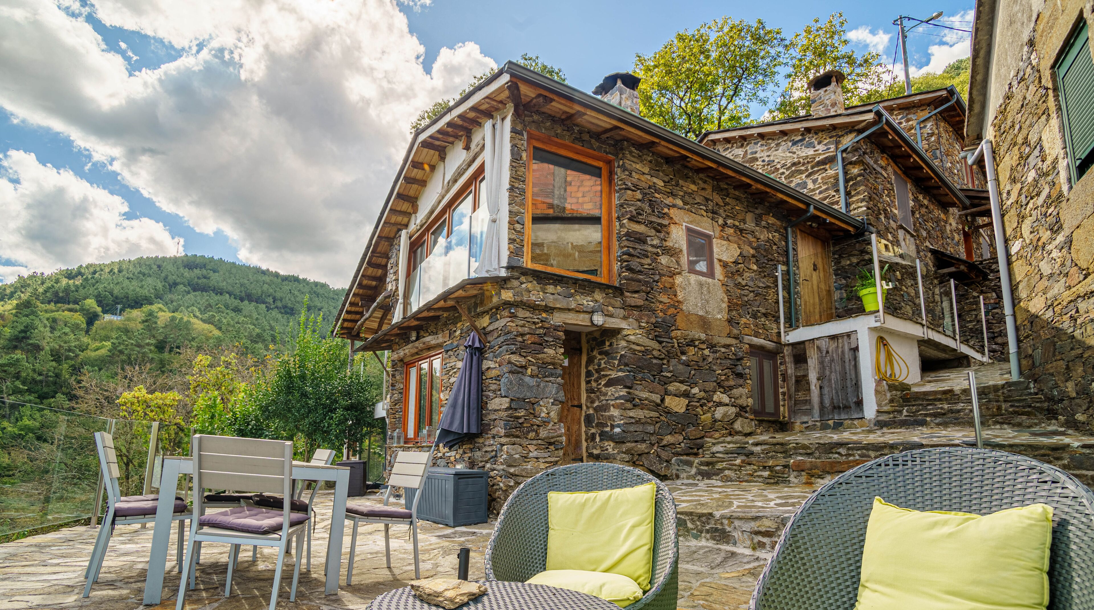 Fachada de la propiedad