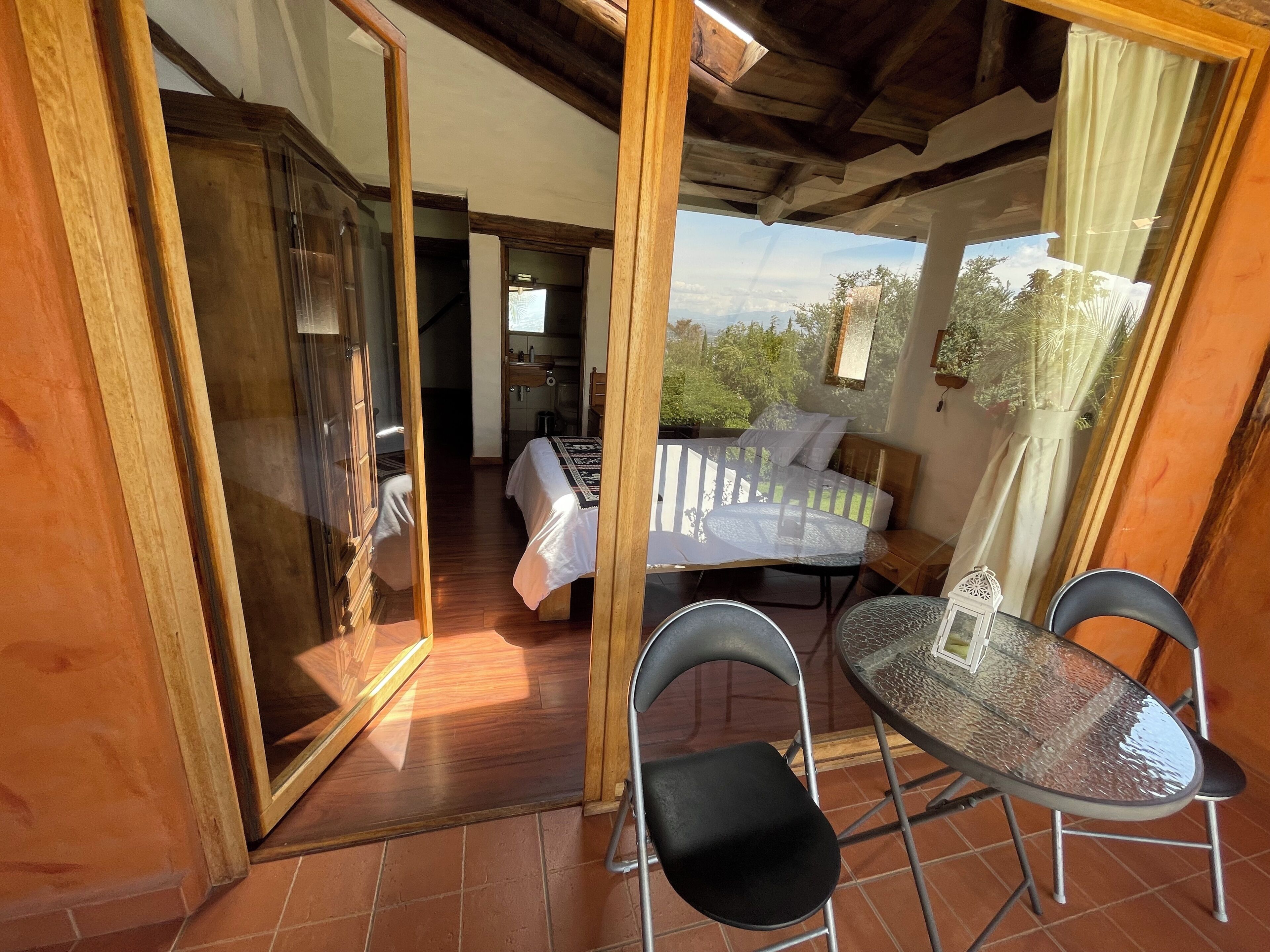 Panoramic Double Room, 1 Queen Bed, Balcony (3) | Premium bedding, down comforters, bed sheets